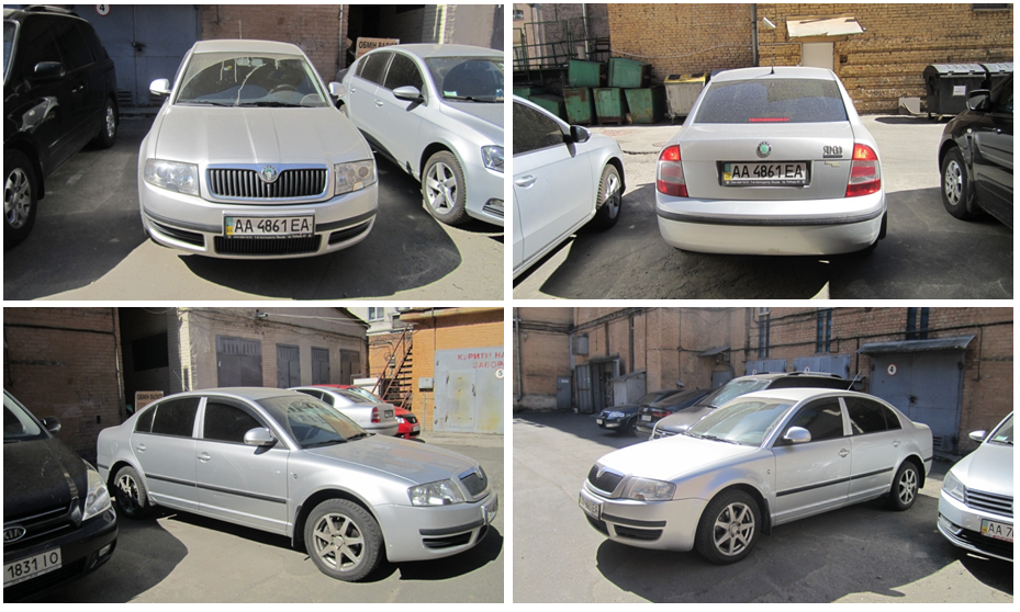 Легковий автомобіль Skoda Superb Classic 1.8, 2007 року, номер кузова TMBDL23U48B300191, номер державної реєстрації № АА4861ЕА, інв.№30988