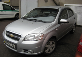 Легковий автомобіль CHEVROLET AVEO, рік випуску 2011, номер шасі, кузова KL1SF69YEBB195148, номер державної реєстрації АЕ9077АХ